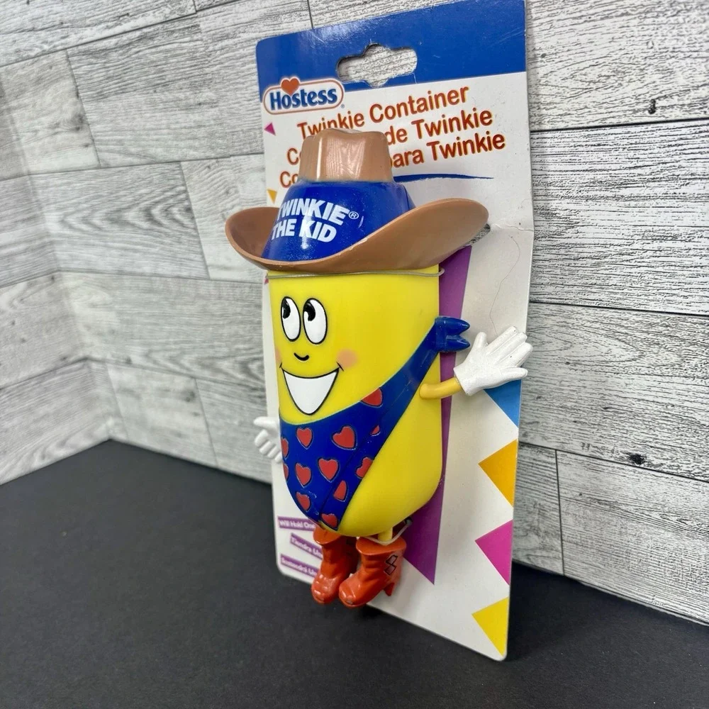 Hostess Twinkie Kid‎ Twinkie Holder Cowboy Food Storage Container Case 2001 NEW